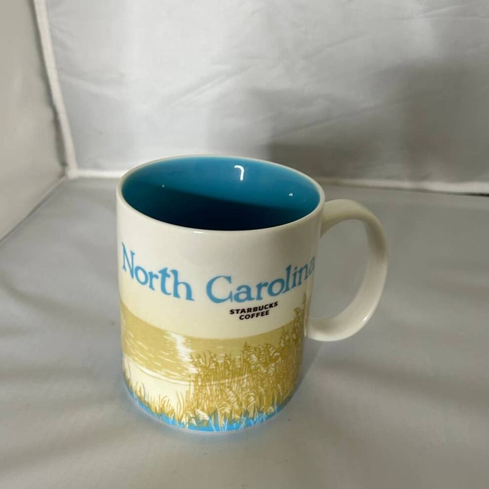Starbucks Collector Series Mug – North Carolina – Coffee Tea Cup